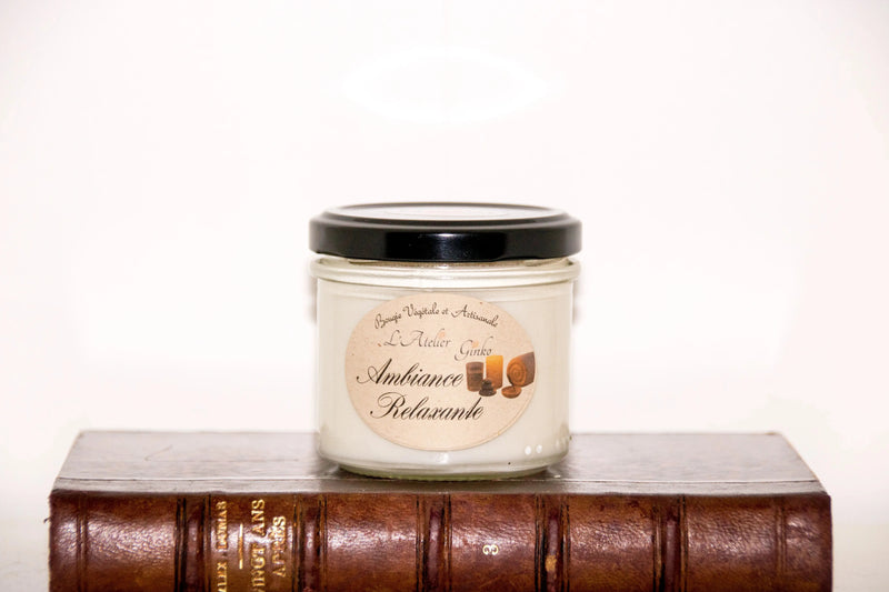 Bougie parfumée Ambiance Relaxante L'Atelier Ginko - Boutique en Ligne