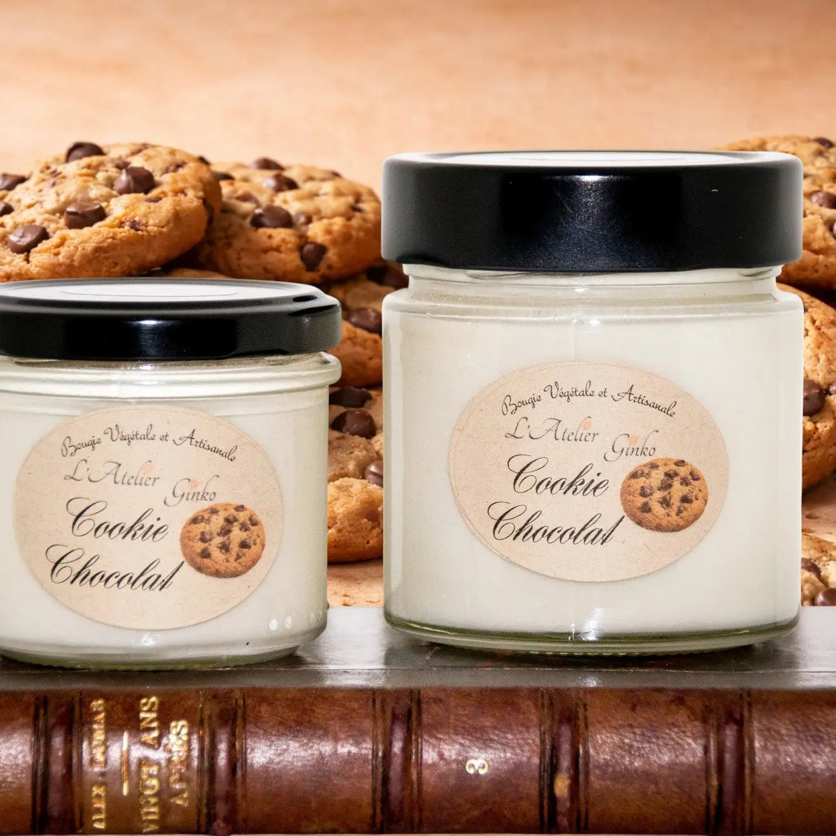 Bougie parfumée Cookie chocolat L'Atelier Ginko - Boutique en Ligne