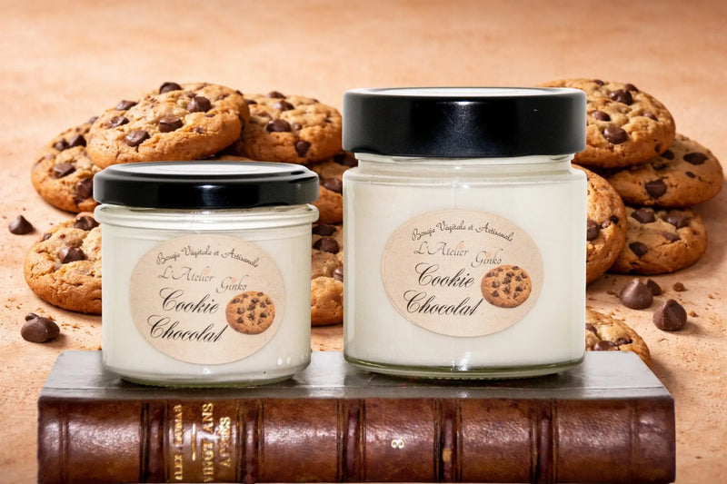 Bougie parfumée Cookie chocolat L'Atelier Ginko - Boutique en Ligne