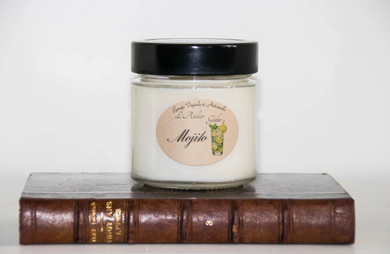 Bougie parfumée Mojito - L'Atelier Ginko - Boutique en Ligne