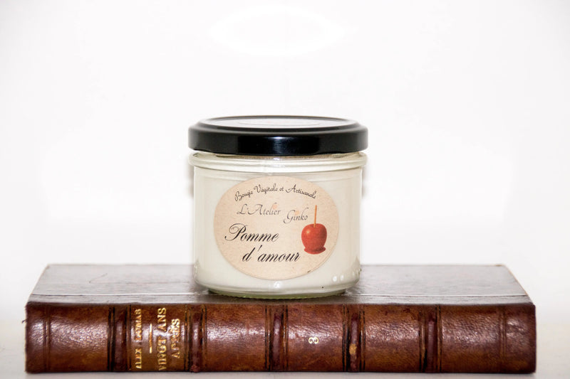 Bougie parfumée Pomme d'Amour L'Atelier Ginko - Boutique en Ligne