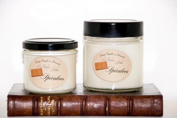 Bougie parfumée Spéculoos L'Atelier Ginko - Boutique en Ligne