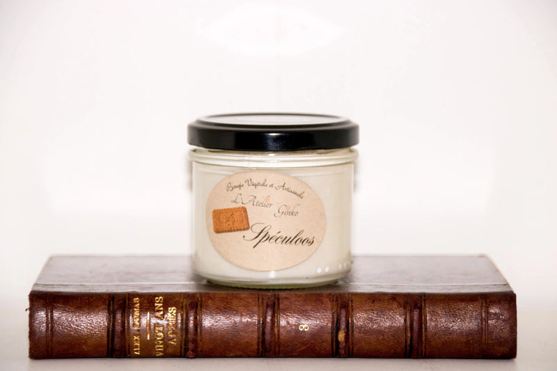 Bougie parfumée Spéculoos L'Atelier Ginko - Boutique en Ligne