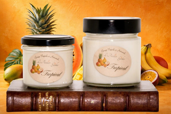 Bougie parfumée Tropical L'Atelier Ginko - Boutique en Ligne