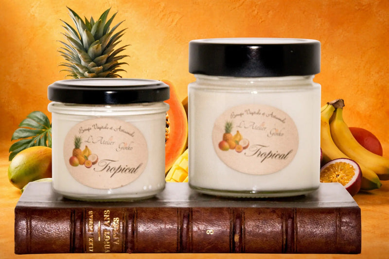 Bougie parfumée Tropical L'Atelier Ginko - Boutique en Ligne
