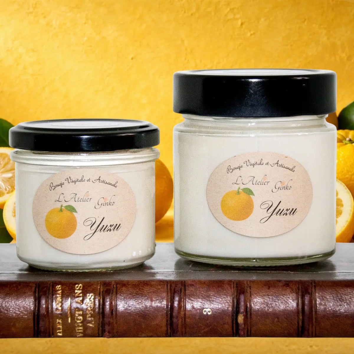 Bougie parfumée Yuzu L'Atelier Ginko - Boutique en Ligne