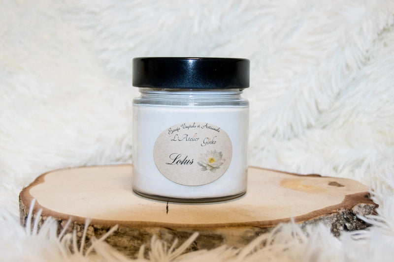 Bougie parfumée Lotus L'Atelier Ginko - Boutique en Ligne