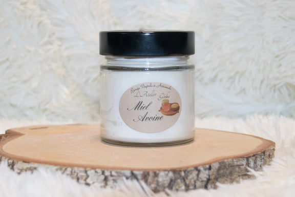 Bougie parfumée Miel Avoine - L'Atelier Ginko - Boutique en Ligne