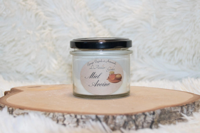 Bougie parfumée Miel Avoine - L'Atelier Ginko - Boutique en Ligne