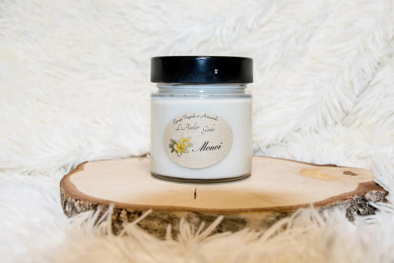 Bougie parfumée Monoï L'Atelier Ginko - Boutique en Ligne