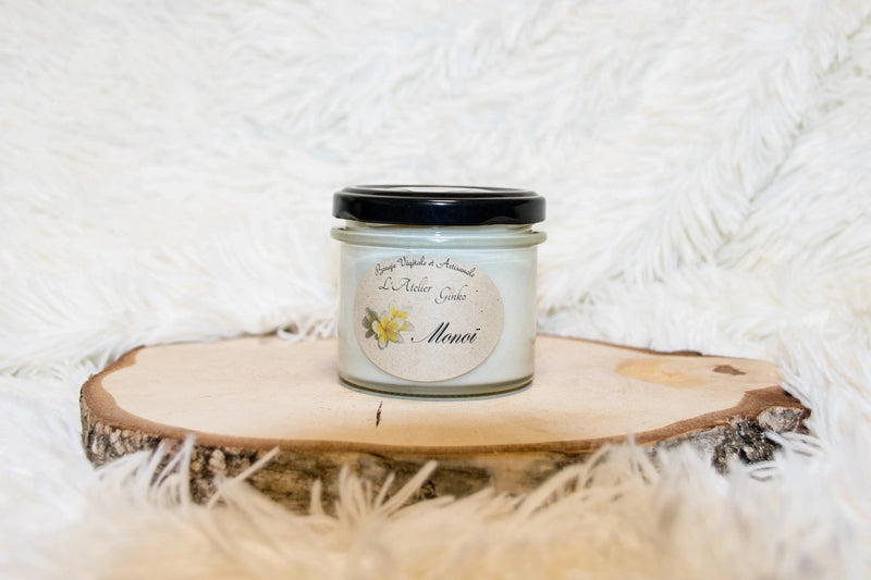 Bougie parfumée Monoï L'Atelier Ginko - Boutique en Ligne