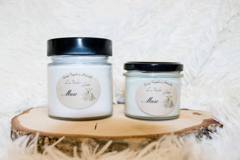 Bougie parfumée Musc L'Atelier Ginko - Boutique en Ligne