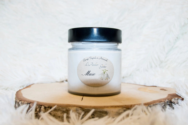 Bougie parfumée Musc L'Atelier Ginko - Boutique en Ligne
