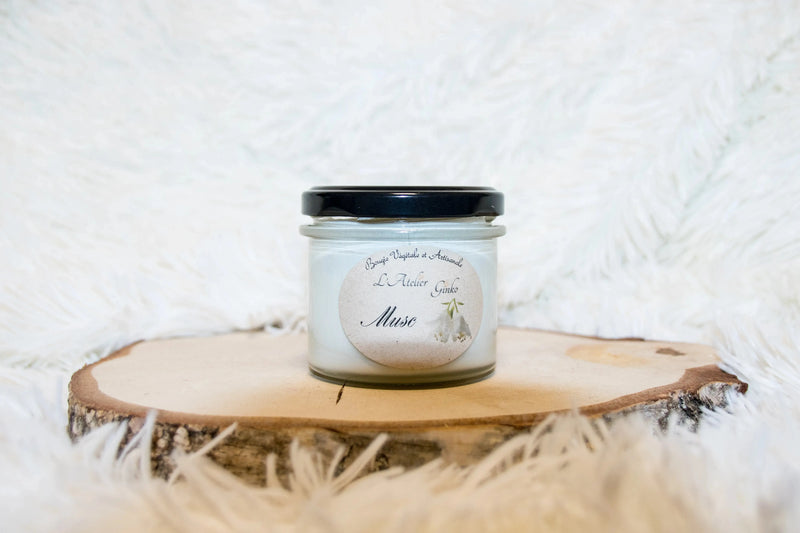 Bougie parfumée Musc L'Atelier Ginko - Boutique en Ligne