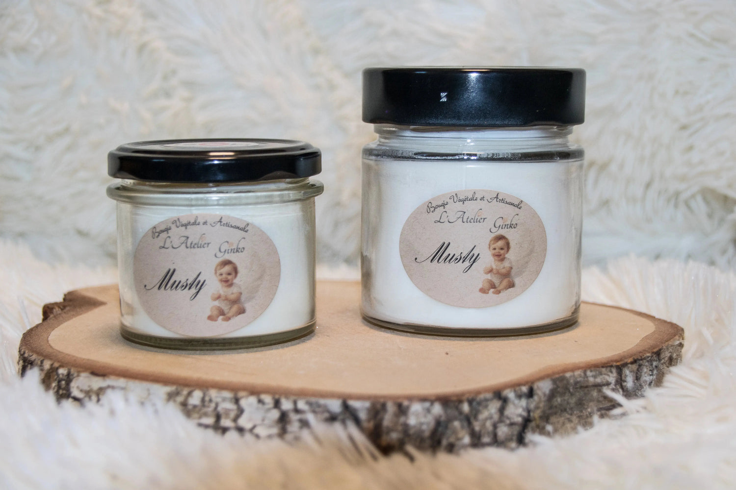 Bougie parfumée Musty - L'Atelier Ginko - Boutique en Ligne