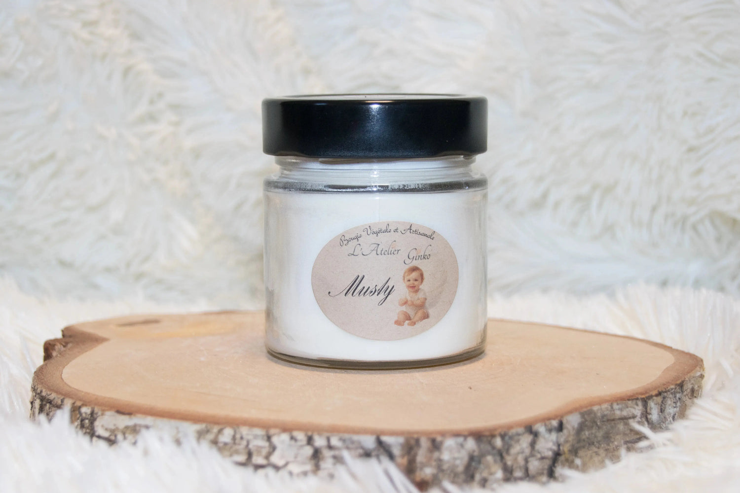 Bougie parfumée Musty - L'Atelier Ginko - Boutique en Ligne