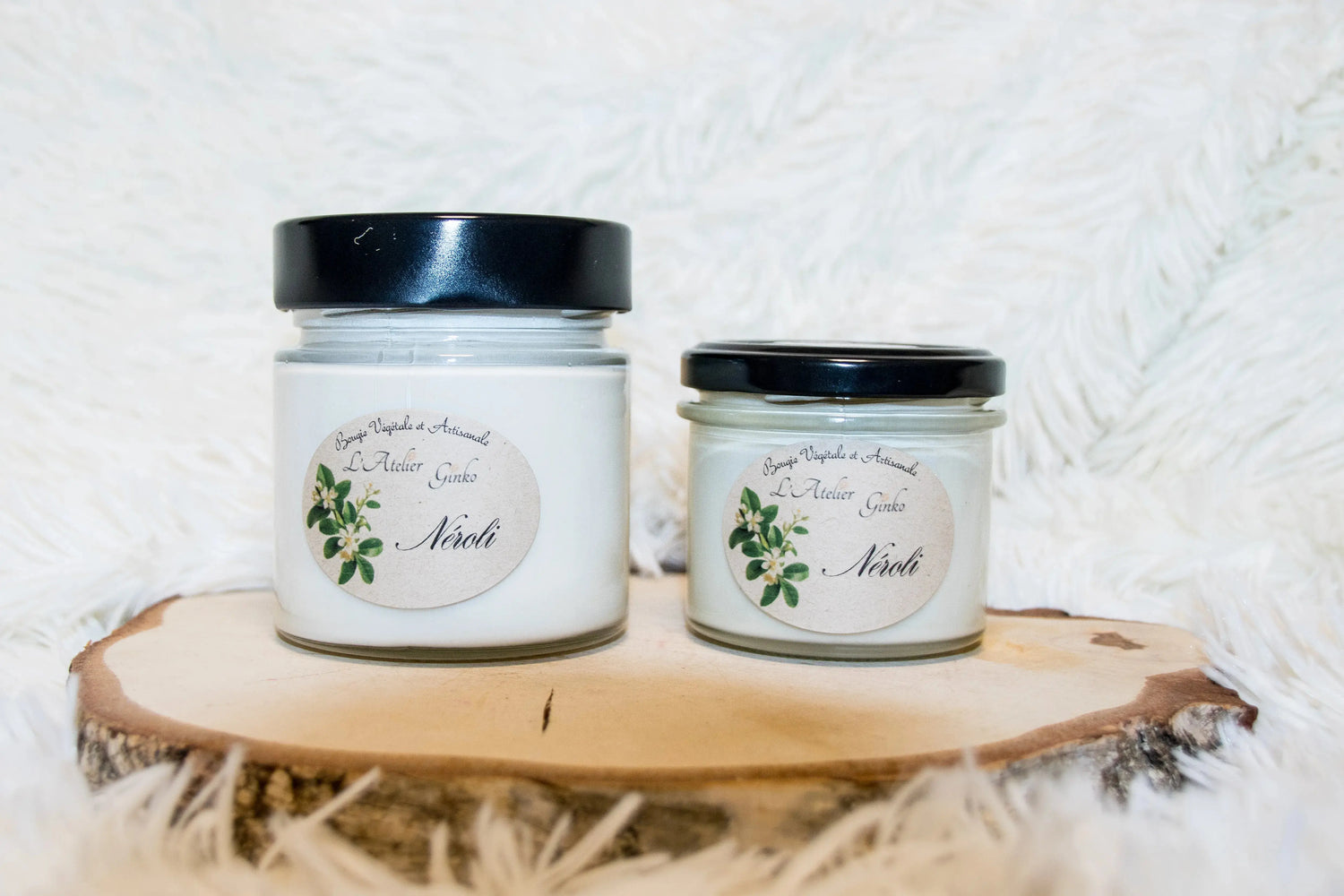 Bougie parfumée Néroli L'Atelier Ginko - Boutique en Ligne