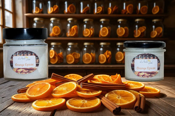 Bougie parfumée Orange Epicée - L'Atelier Ginko - Boutique en Ligne