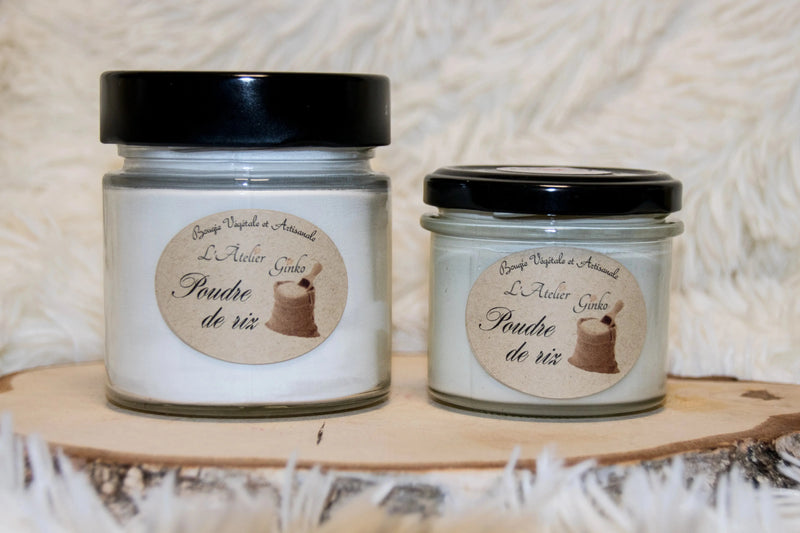 Bougie parfumée Poudre de Riz L'Atelier Ginko - Boutique en Ligne