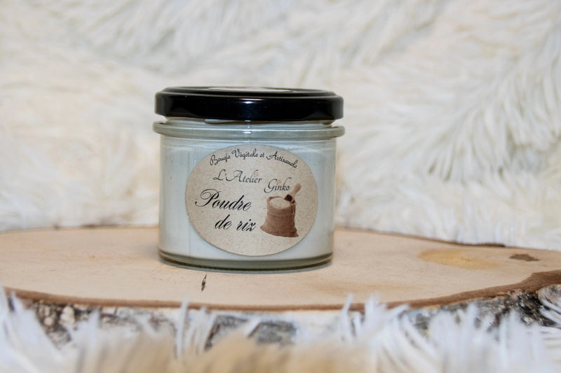 Bougie parfumée Poudre de Riz L'Atelier Ginko - Boutique en Ligne