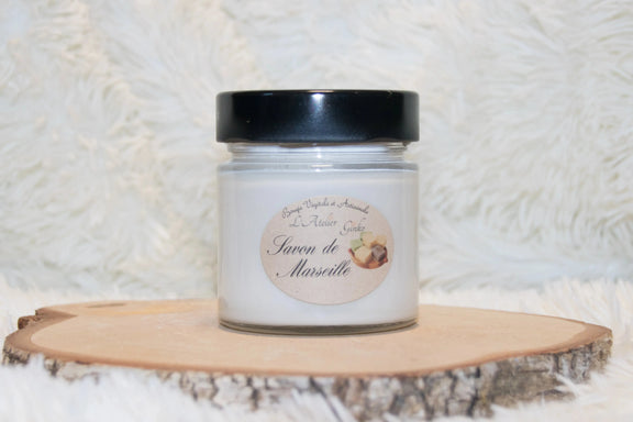 Bougie parfumée Savon de Marseille - L'Atelier Ginko - Boutique en Ligne