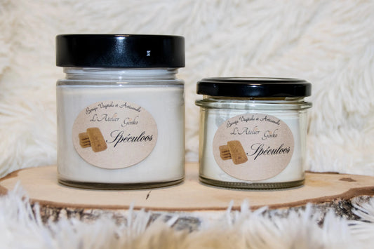 Bougie parfumée Spéculoos L'Atelier Ginko - Boutique en Ligne