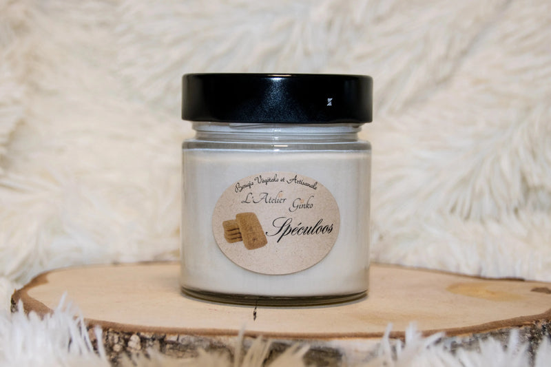 Bougie parfumée Spéculoos L'Atelier Ginko - Boutique en Ligne