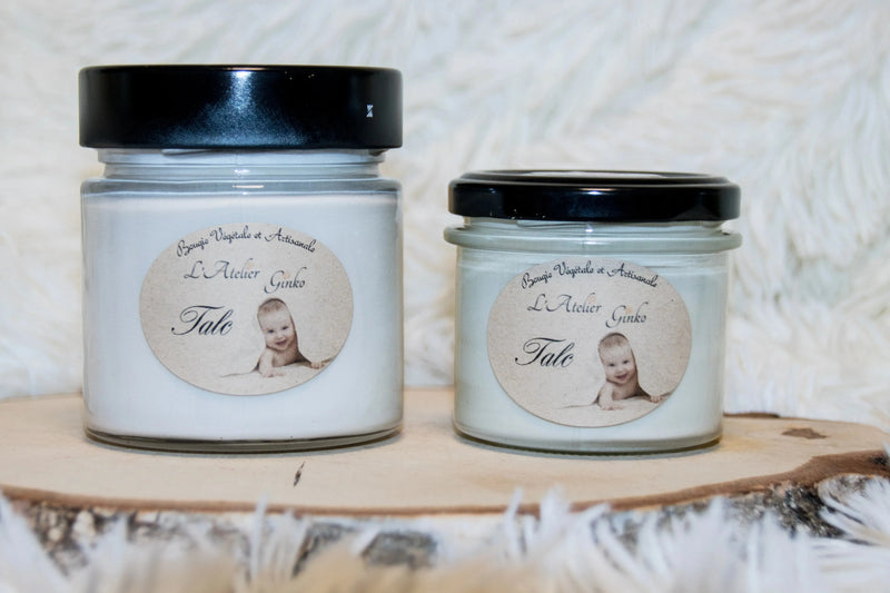 Bougie parfumée Talc L'Atelier Ginko - Boutique en Ligne