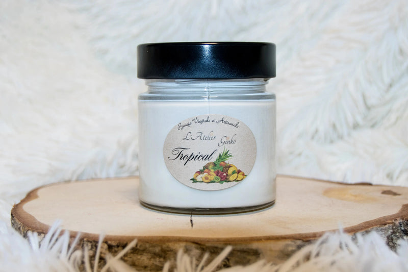 Bougie parfumée Tropical L'Atelier Ginko - Boutique en Ligne