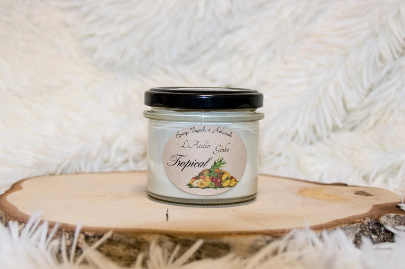 Bougie parfumée Tropical L'Atelier Ginko - Boutique en Ligne