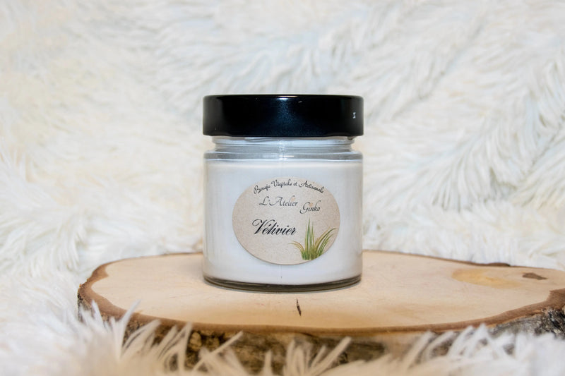 Bougie parfumée Vétivier L'Atelier Ginko - Boutique en Ligne