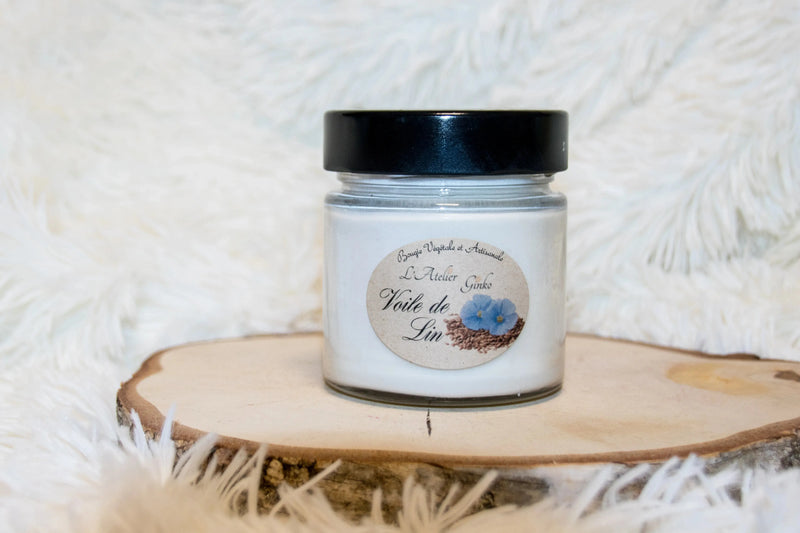 Bougie parfumée Voile de Lin L'Atelier Ginko - Boutique en Ligne