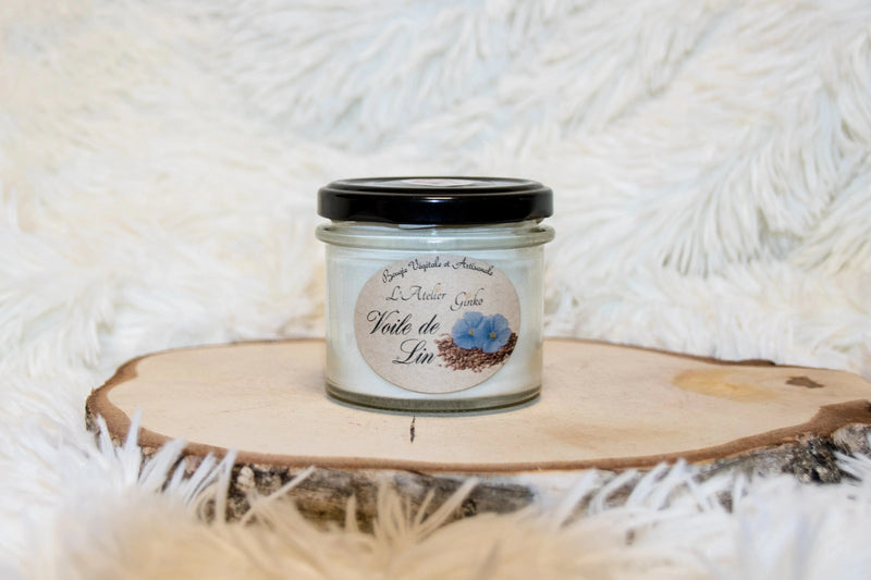 Bougie parfumée Voile de Lin L'Atelier Ginko - Boutique en Ligne