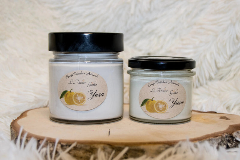 Bougie parfumée Yuzu L'Atelier Ginko - Boutique en Ligne