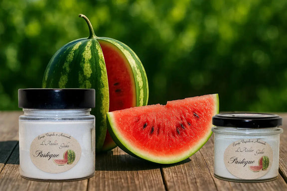 Bougie parfumée Pastèque L'Atelier Ginko - Boutique en Ligne