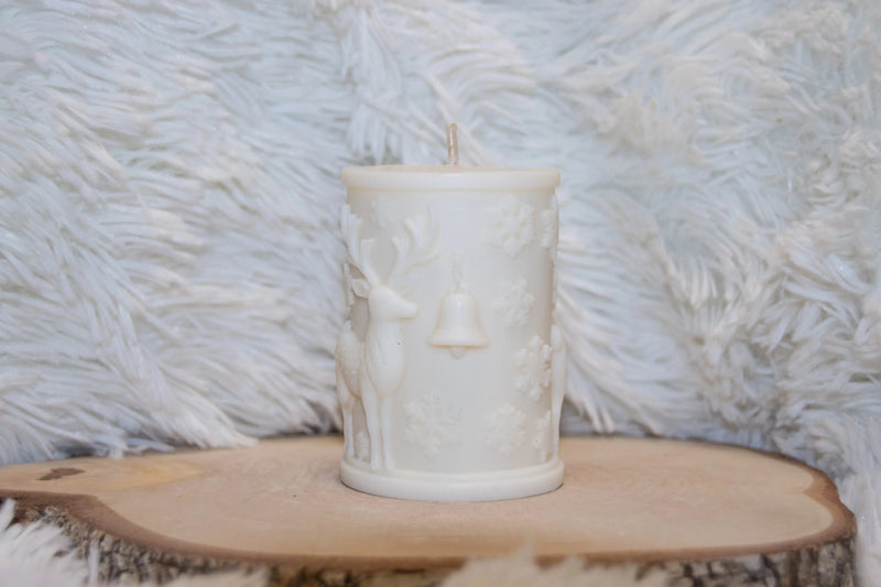 Bougie Souffle de Noël - L'Atelier Ginko - Boutique en Ligne