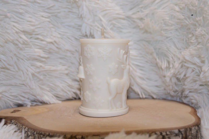 Bougie Souffle de Noël - L'Atelier Ginko - Boutique en Ligne