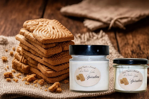 Bougie parfumée Spéculoos L'Atelier Ginko - Boutique en Ligne