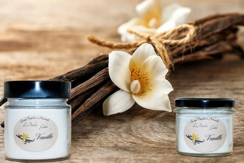 Bougie parfumée Vanille L'Atelier Ginko - Boutique en Ligne