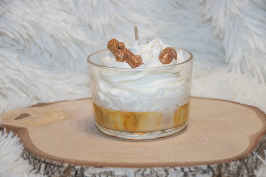 Bougie Chantilly Feu de bois - L'Atelier Ginko - Boutique en Ligne