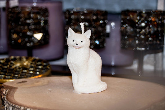 Bougie Chat L'Atelier Ginko - Boutique en Ligne