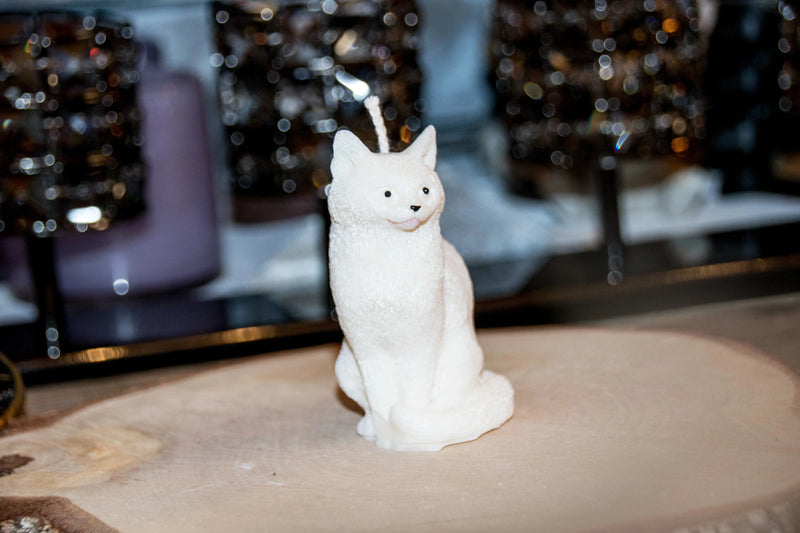 Bougie Chat L'Atelier Ginko - Boutique en Ligne