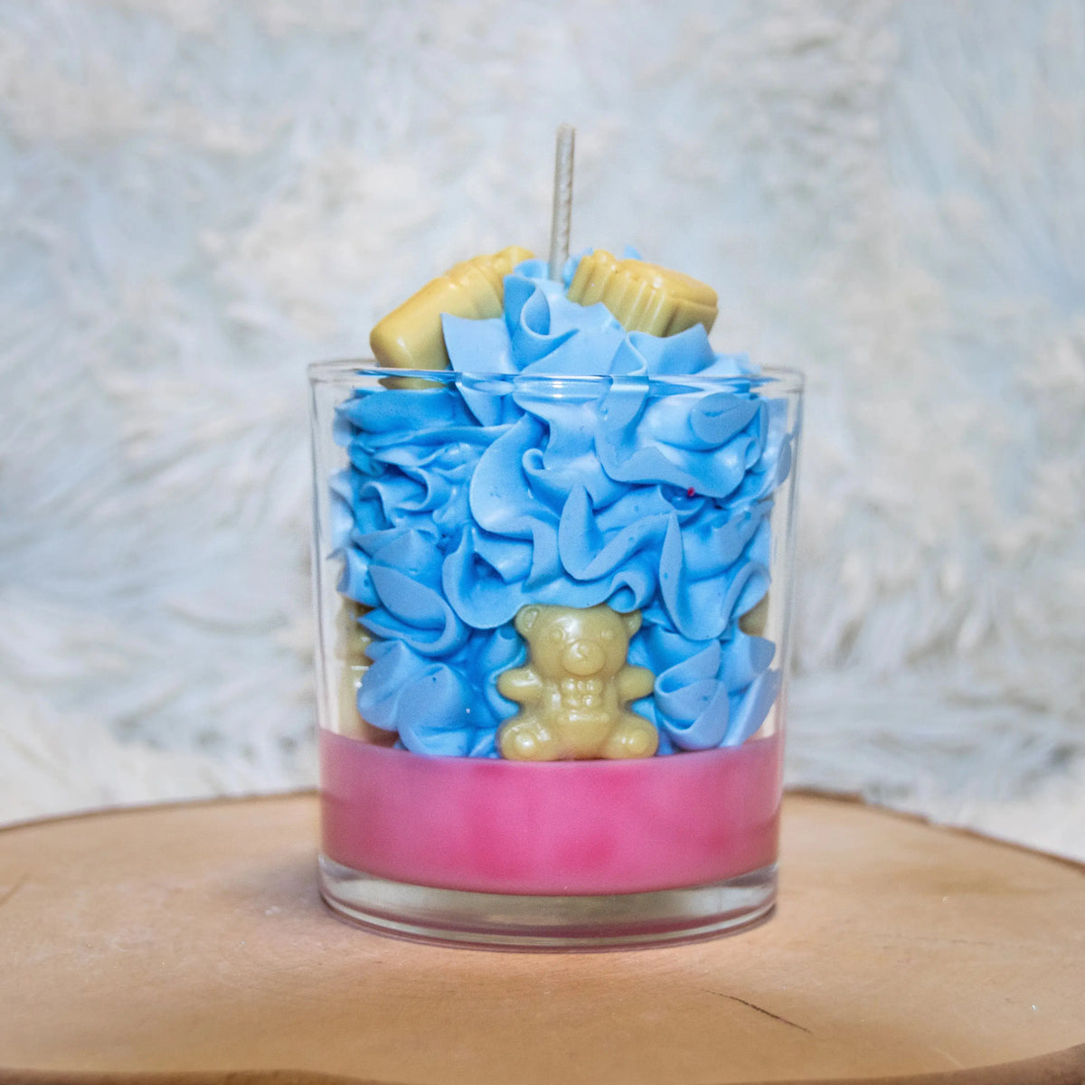 Bougie artisanale naissance personnalisable L'Atelier Ginko - Boutique en Ligne