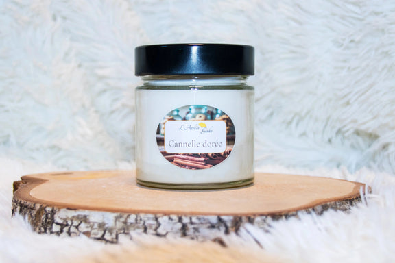 Bougie parfumée Cannelle dorée L'Atelier Ginko - Boutique en Ligne
