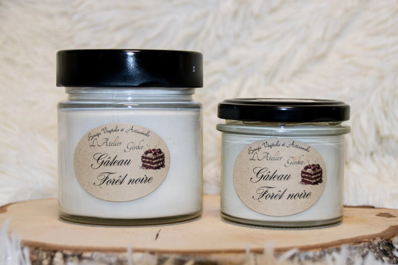 Bougie parfumée Gâteau Forêt Noire L'Atelier Ginko - Boutique en Ligne