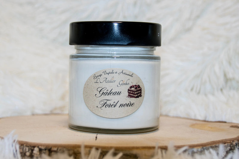 Bougie parfumée Gâteau Forêt Noire L'Atelier Ginko - Boutique en Ligne