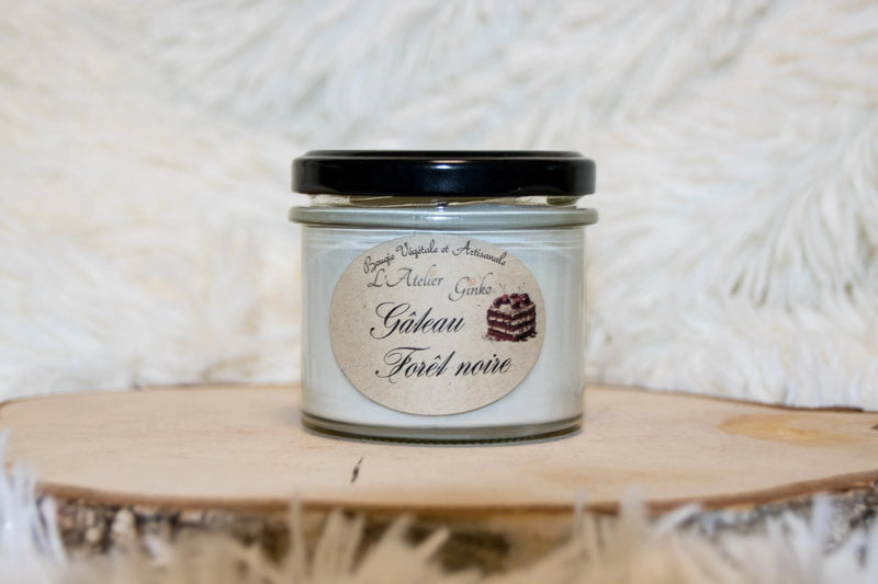 Bougie parfumée Gâteau Forêt Noire L'Atelier Ginko - Boutique en Ligne