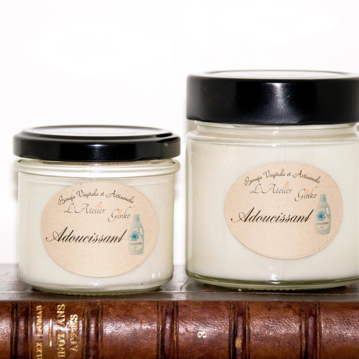 Bougie parfumée Adoucissant L'Atelier Ginko - Boutique en Ligne