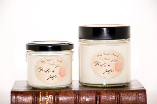 Bougie parfumée Barbe à Papa L'Atelier Ginko - Boutique en Ligne