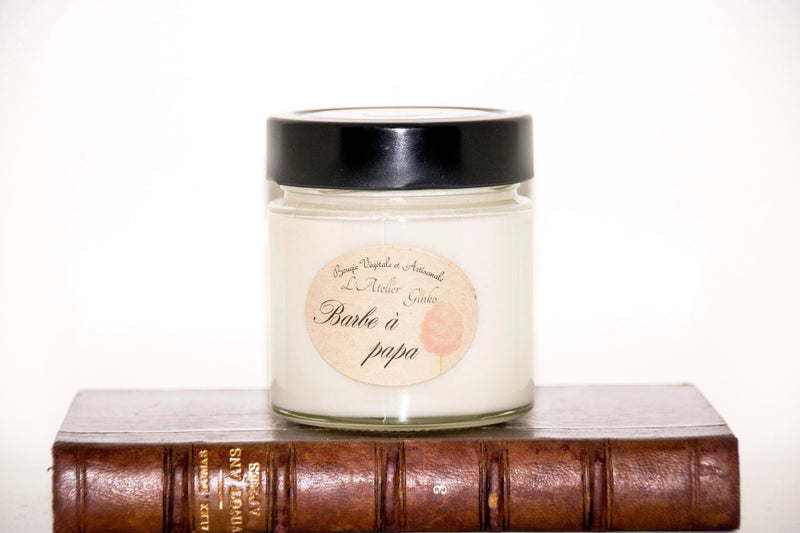 Bougie parfumée Barbe à Papa L'Atelier Ginko - Boutique en Ligne